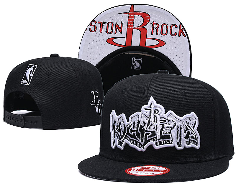 2021 NBA Houston Rockets Hat GSMY407->nfl hats->Sports Caps